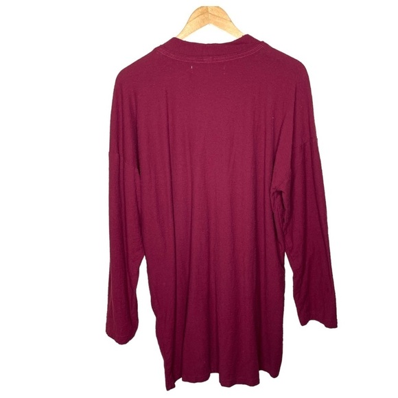 Free People Beach Cotton Button Down Cardigan Large - Picture 9 of 10